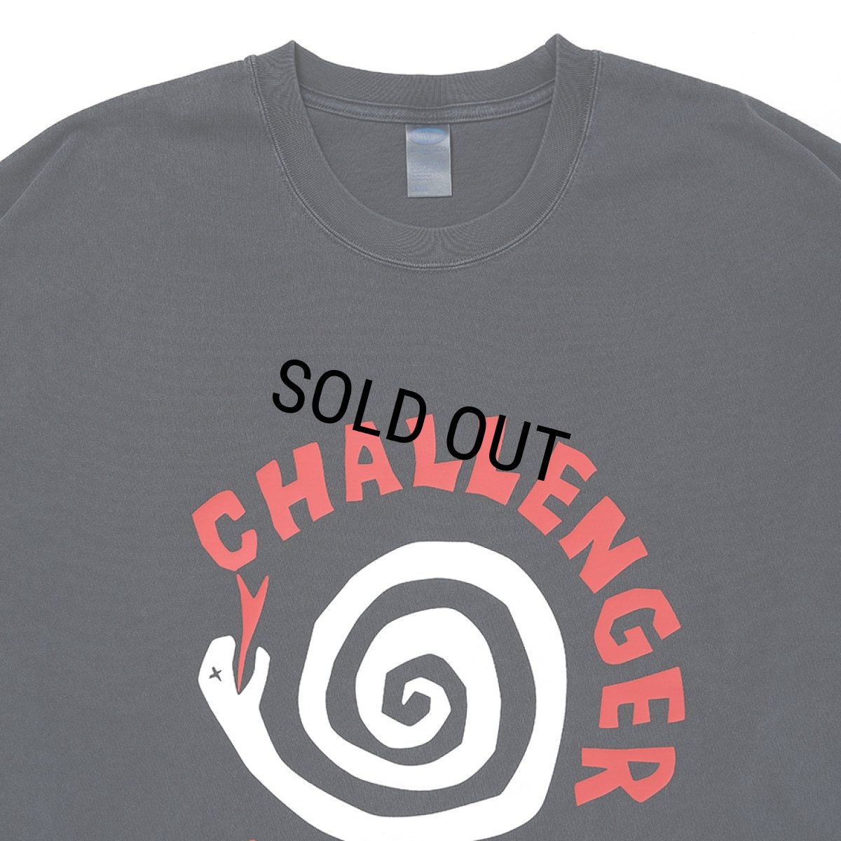 画像3: CHALLENGER/L/S PIGMENT SPIRAL SNAKE TEE（PEPPER BLACK）［ピグメントスパイラルスネーク長袖T-26春夏］ (3)