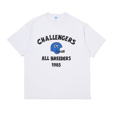 画像1: CHALLENGER/FOOTBALL TEE（WHITE）［フットボールT-26春夏］ (1)