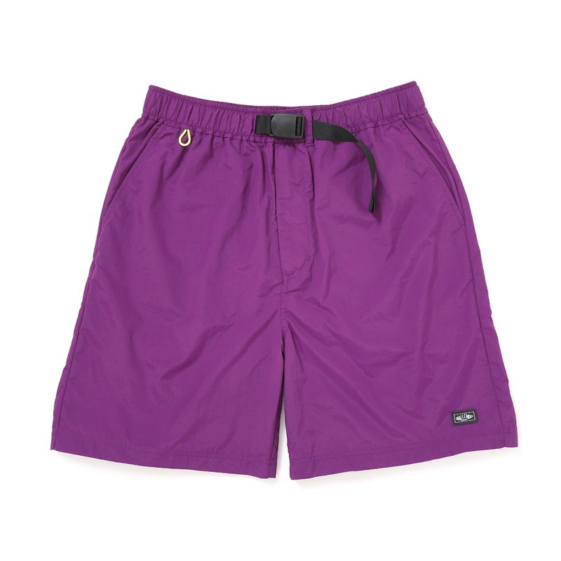 画像1: CHALLENGER/NYLON BASIC SHORTS（PURPLE）［ナイロンベーシックショーツ-26春夏］