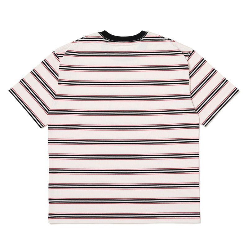画像2: CHALLENGER/S/S AUTHENTIC BORDER TEE（WHITE）［オーセンティックボーダーT-26春夏］