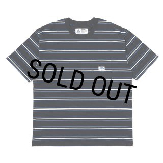 CHALLENGER/S/S AUTHENTIC BORDER TEE（BLACK）［オーセンティック