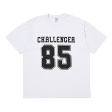 画像1: CHALLENGER/NUMBERS TEE（WHITE）［ナンバーズT-26春夏］ (1)