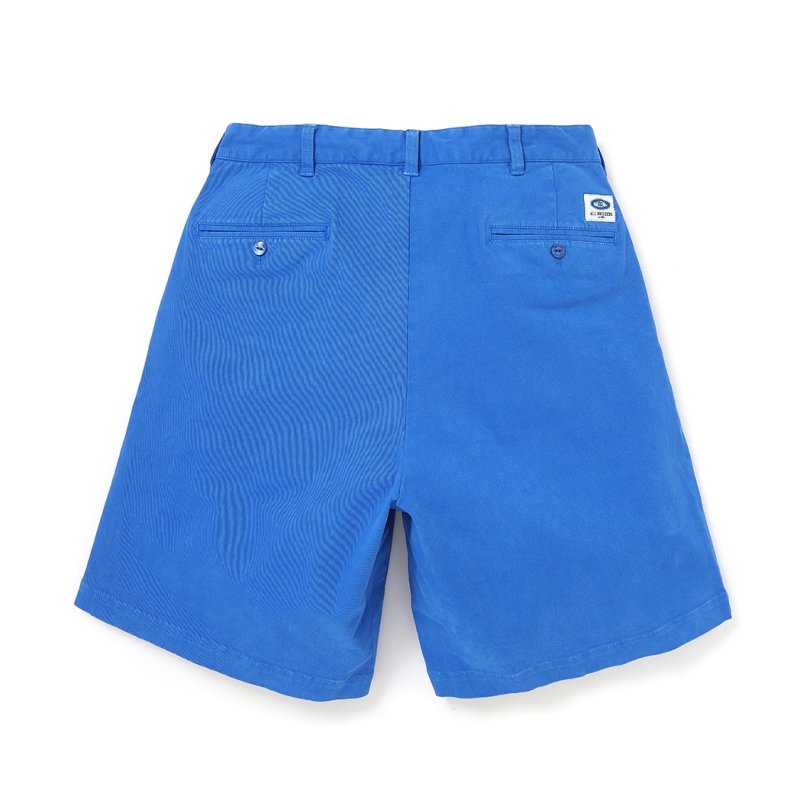 画像2: CHALLENGER/PIGMENT CHINO SHORTS（BLUE）［ピグメントチノショーツ-26春夏］