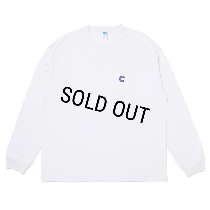 CHALLENGER/L/S PIGMENT C PATCH TEE（WHITE）［ピグメント