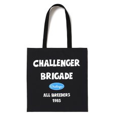 画像1: CHALLENGER/STORM TOTE BAG（BLACK）［ストームトートバッグ-26春夏］ (1)