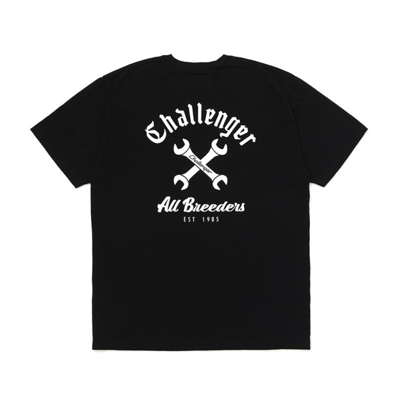 画像2: CHALLENGER/MECHANIC TEE（BLACK）［メカニックT-26春夏］