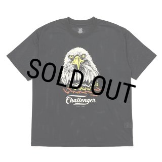 CHALLENGER/EAGLE DRY MESH TEE（BLACK）［イーグルドライメッシュT-26