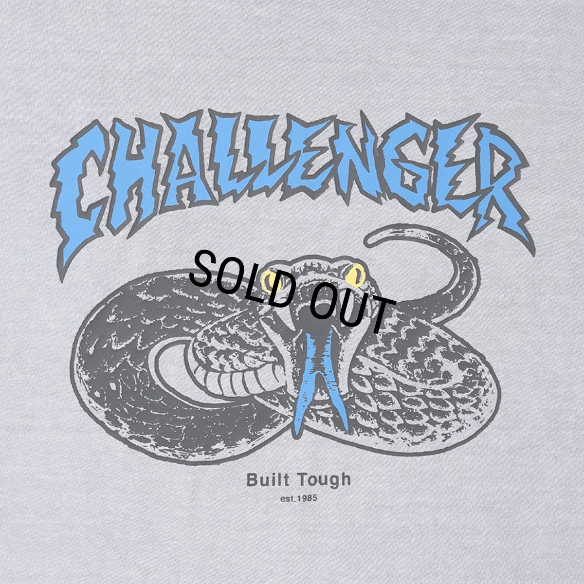画像4: CHALLENGER/L/S PIGMENT SNAKE TEE（GRAY）［ピグメントスネーク長袖T-26春夏］ (4)