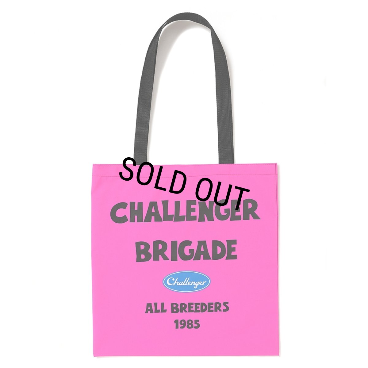 画像1: CHALLENGER/STORM TOTE BAG（PINK）［ストームトートバッグ-26春夏］ (1)