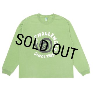 CHALLENGER/L/S PIGMENT SPIRAL SNAKE TEE（GREEN）［ピグメント