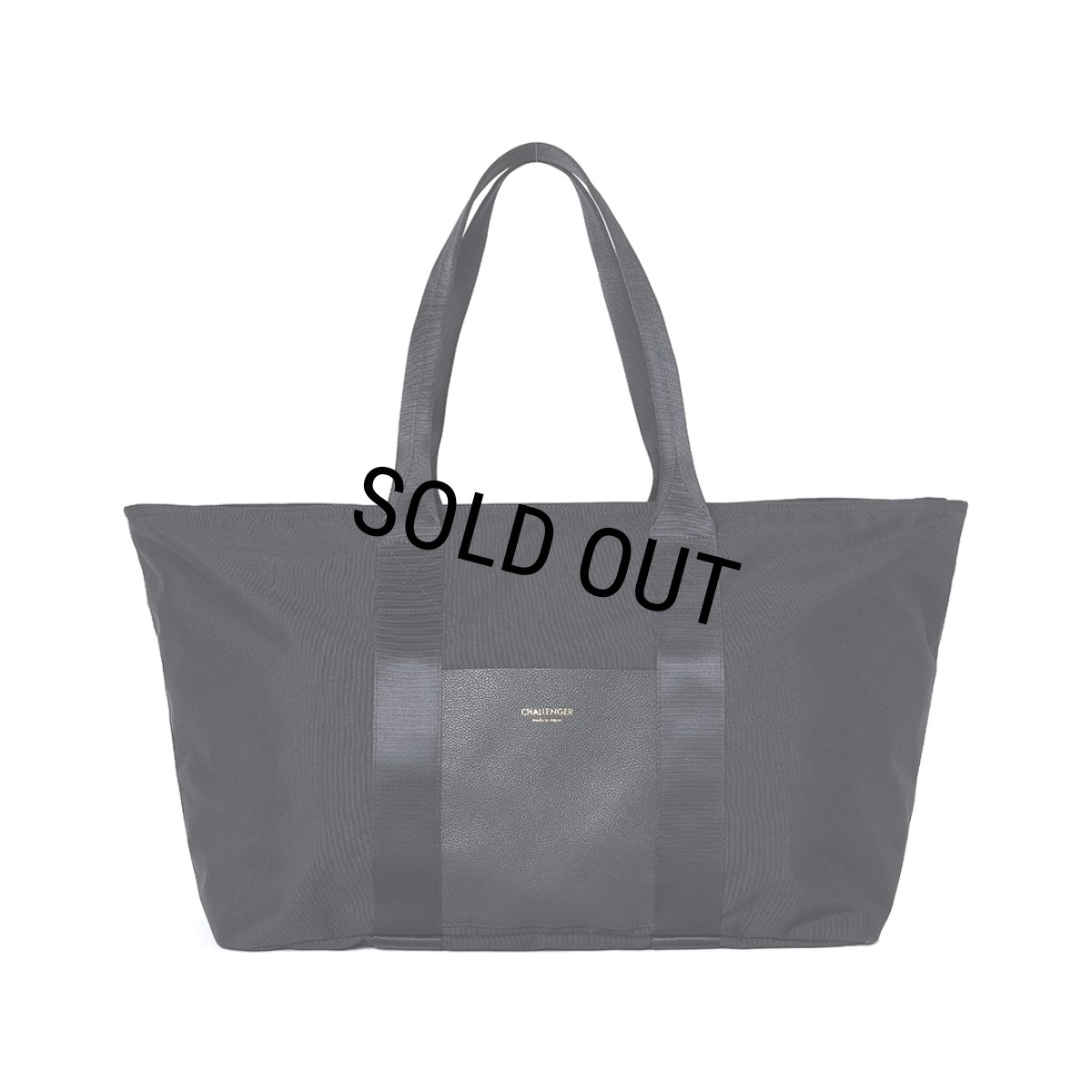 画像1: CHALLENGER/CLASSIC TOTE BAG（BLACK）［クラシックトートバッグ-26春夏］ (1)