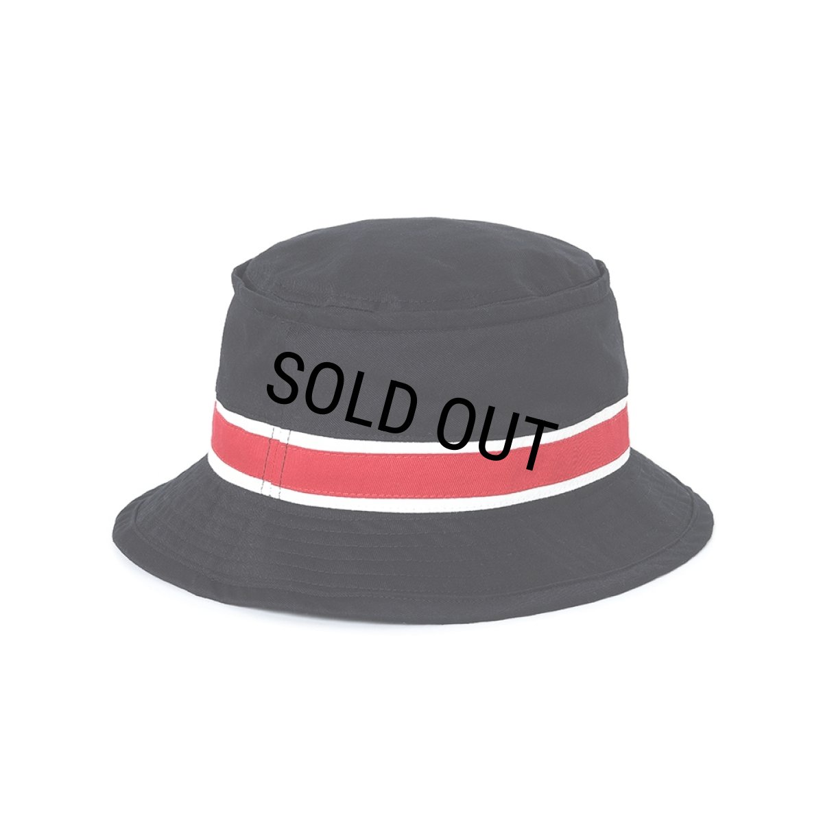 画像2: CHALLENGER/LINE HAT（BLACK）［ラインハット-26春夏］ (2)