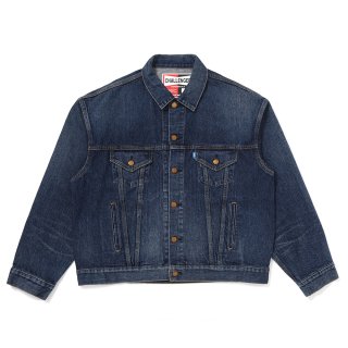 CHALLENGER/CLASSIC WASHED DENIM JACKET（WASHED INDIGO