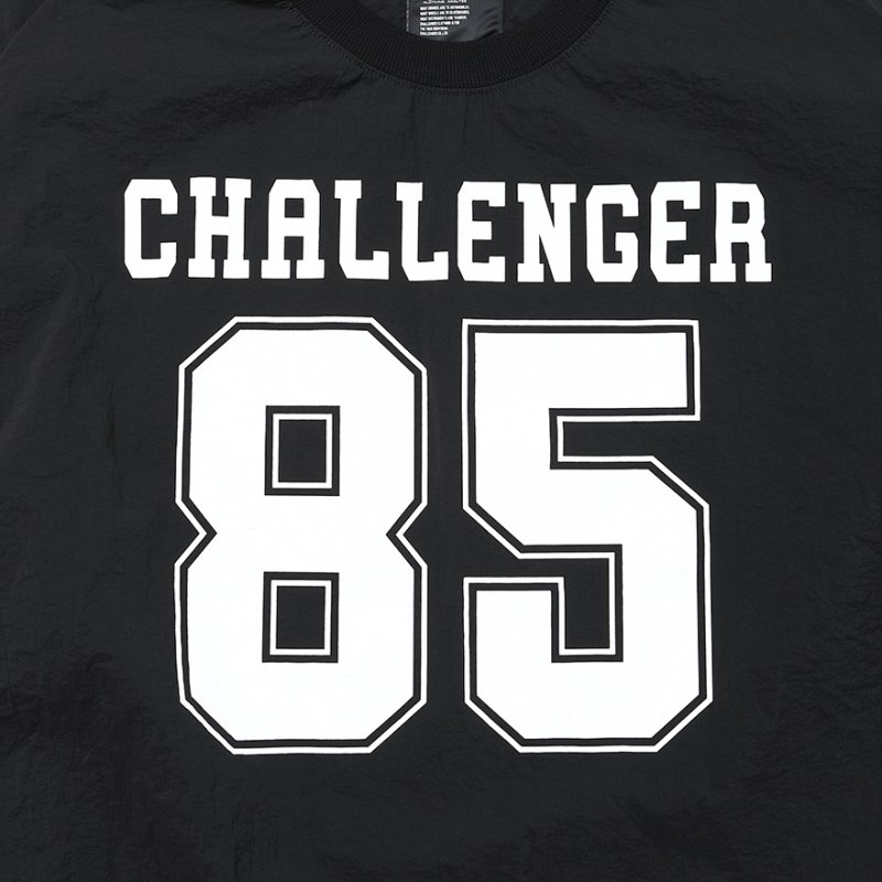 画像3: CHALLENGER/L/S NUMBERS WIND CREW（BLACK）［ナンバーズウィンドクルー-26春夏］