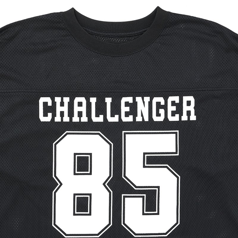 画像3: CHALLENGER/L/S NUMBERS DRY MESH TEE（BLACK）［ナンバーズドライメッシュ長袖T-26春夏］