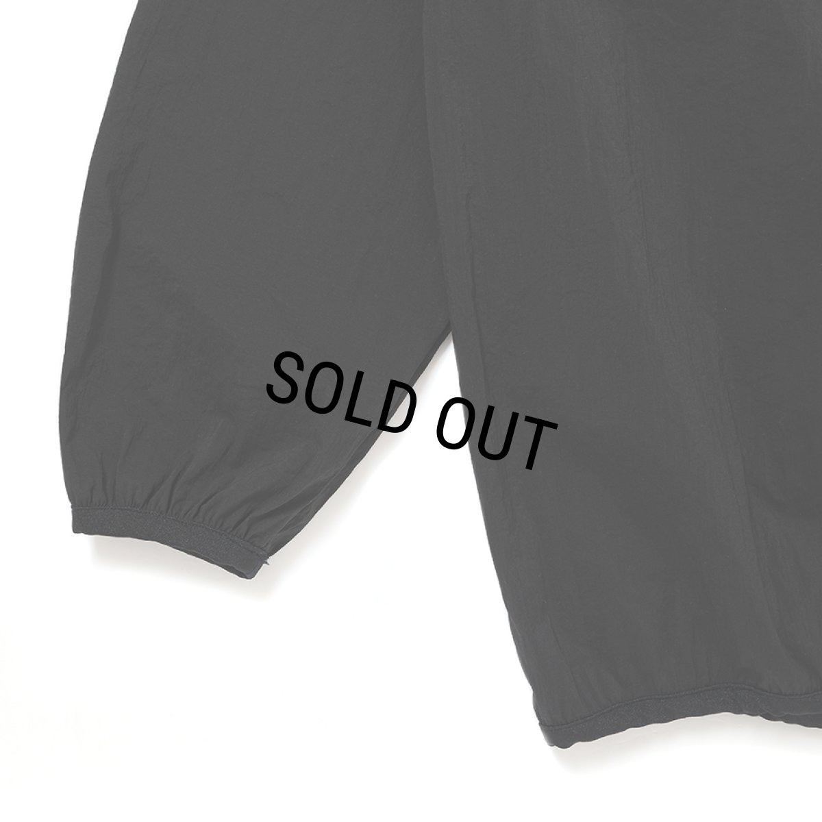 画像5: CHALLENGER/L/S C PATCH WIND CREW（BLACK）［"C"パッチウィンドクルー-26春夏］ (5)