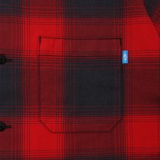画像4: CHALLENGER/SHADOW CHECK SHIRT（RED）［シャドウチェックシャツ-26春夏］ (4)