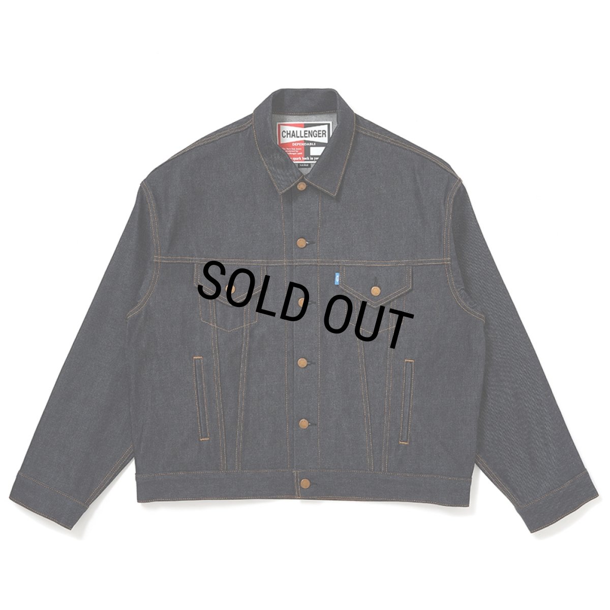 画像1: CHALLENGER/CLASSIC DENIM JACKET（INDIGO）［クラシックデニムJKT-26春夏］ (1)