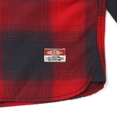 画像6: CHALLENGER/L/S SHADOW CHECK SHIRT（RED）［シャドーチェックシャツ-26春夏］ (6)