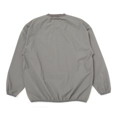 画像2: CHALLENGER/L/S C PATCH WIND CREW（GRAY）［"C"パッチウィンドクルー-26春夏］ (2)