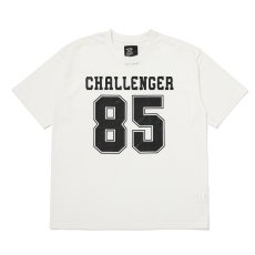 画像1: CHALLENGER/NUMBERS DRY MESH TEE（WHITE）［ナンバーズドライメッシュT-26春夏］ (1)