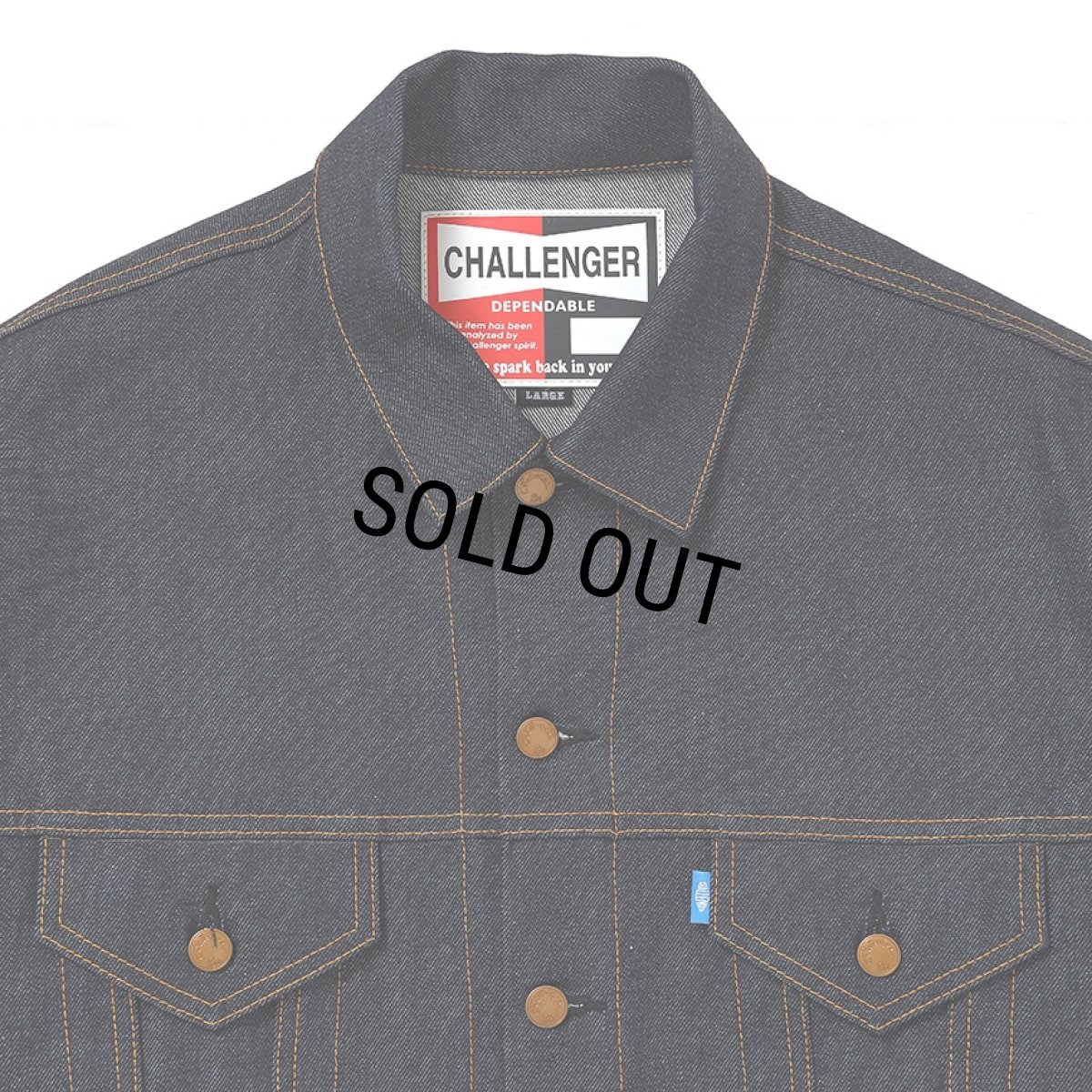 画像3: CHALLENGER/CLASSIC DENIM JACKET（INDIGO）［クラシックデニムJKT-26春夏］ (3)