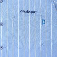 画像4: CHALLENGER/STRIPE MECHANIC SHIRTS（LT BLUE）［ストライプメカニックシャツ-26春夏］ (4)