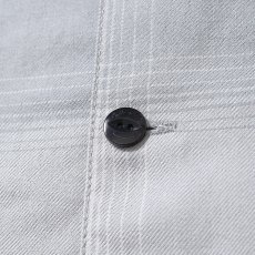 画像4: CHALLENGER/SHADOW CHECK SHIRT（GRAY）［シャドウチェックシャツ-26春夏］ (4)