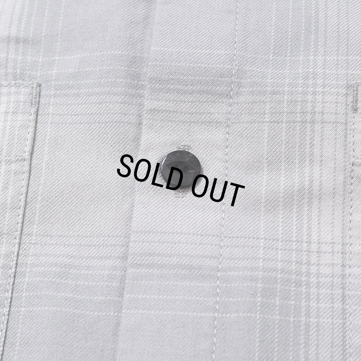 画像5: CHALLENGER/L/S SHADOW CHECK SHIRT（GRAY）［シャドーチェックシャツ-26春夏］ (5)