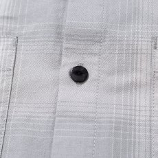 画像5: CHALLENGER/L/S SHADOW CHECK SHIRT（GRAY）［シャドーチェックシャツ-26春夏］ (5)
