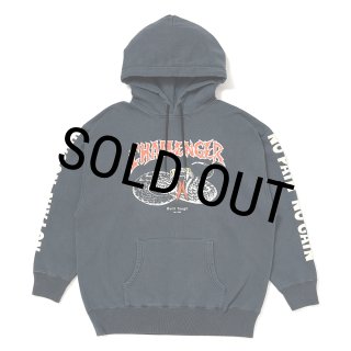 CHALLENGER/SNAKE HOODIE（PEPPER BLACK）［スネークフーディー-26春夏