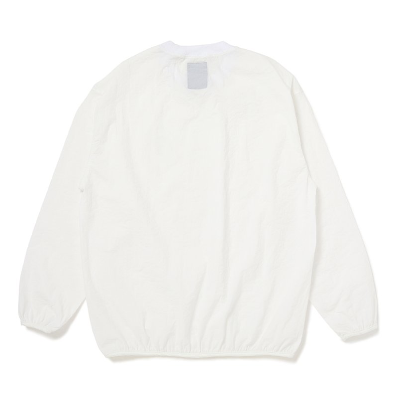 画像2: CHALLENGER/L/S NUMBERS WIND CREW（WHITE）［ナンバーズウィンドクルー-26春夏］