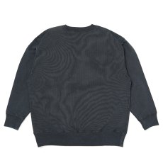 画像2: CHALLENGER/EAGLE C/N SWEAT（PEPPER BLACK）［イーグルクルーネックスウェット-26春夏］ (2)