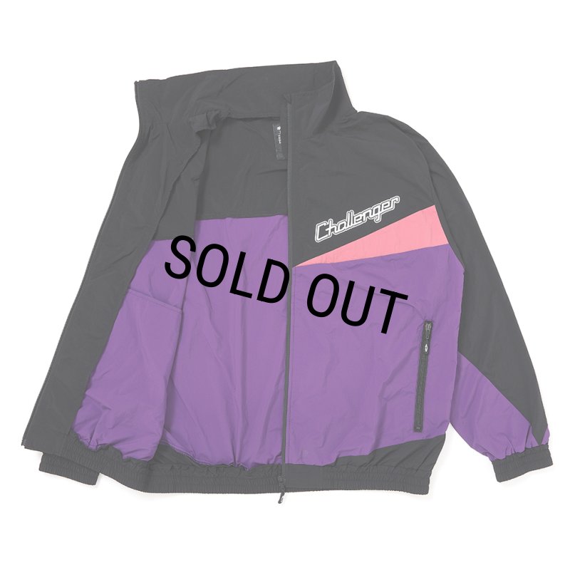 CHALLENGER/NYLON WARM JACKET（PURPLE/BLACK）［ナイロンウォームJKT