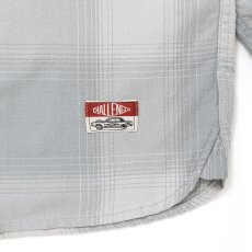 画像6: CHALLENGER/L/S SHADOW CHECK SHIRT（GRAY）［シャドーチェックシャツ-26春夏］ (6)