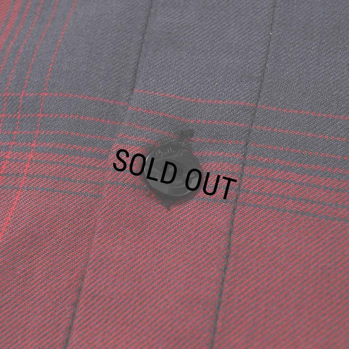 画像5: CHALLENGER/L/S SHADOW CHECK SHIRT（RED）［シャドウチェックシャツ-26春夏］ (5)