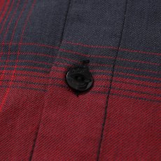 画像5: CHALLENGER/L/S SHADOW CHECK SHIRT（RED）［シャドーチェックシャツ-26春夏］ (5)