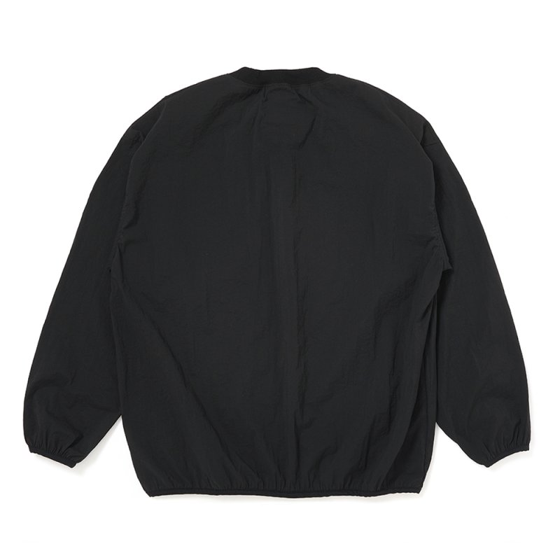 画像2: CHALLENGER/L/S NUMBERS WIND CREW（BLACK）［ナンバーズウィンドクルー-26春夏］