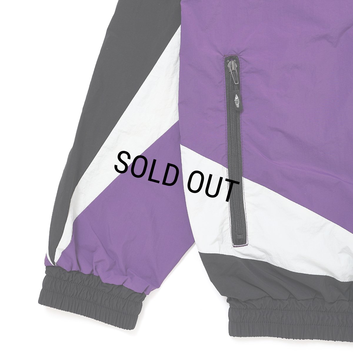 画像7: CHALLENGER/NYLON WARM JACKET（PURPLE/BLACK）［ナイロンウォームJKT-26春夏］ (7)