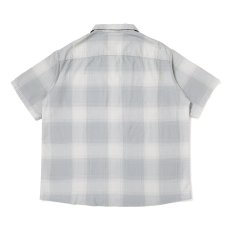 画像2: CHALLENGER/SHADOW CHECK SHIRT（GRAY）［シャドウチェックシャツ-26春夏］ (2)