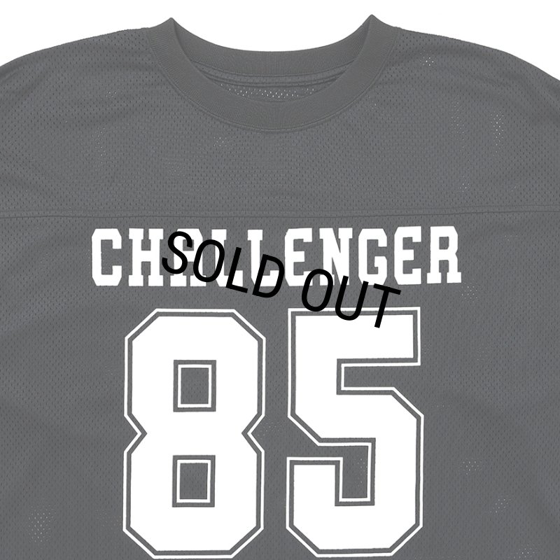 CHALLENGER/L/S NUMBERS DRY MESH TEE（BLACK）［ナンバーズドライ