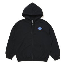 画像2: CHALLENGER/BRIGADE ZIP HOODIE（BLACK）［ブリゲイドジップフーディー-26春夏］ (2)