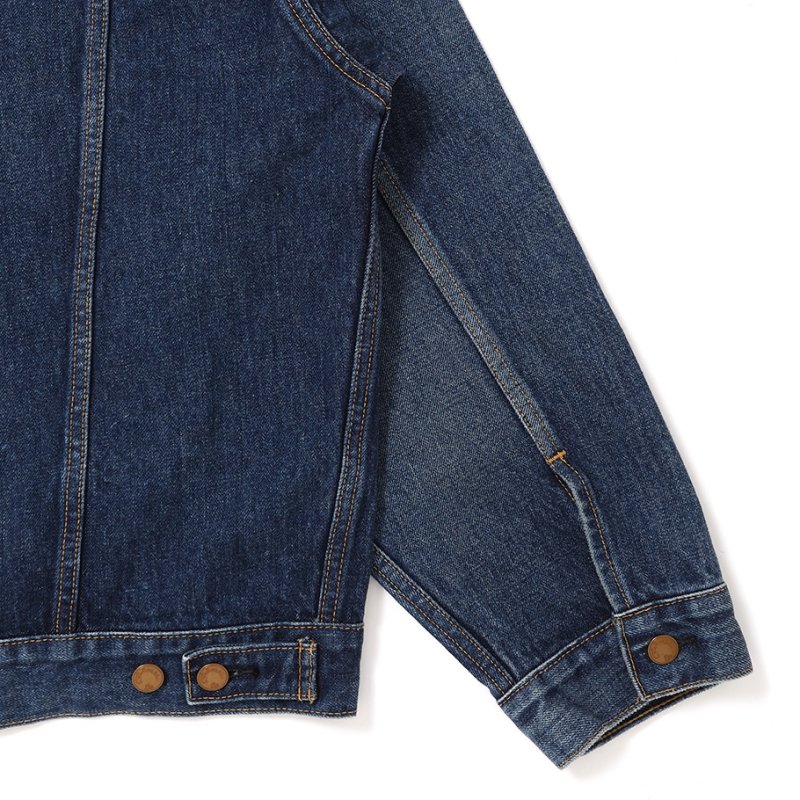 CHALLENGER/CLASSIC WASHED DENIM JACKET（WASHED INDIGO