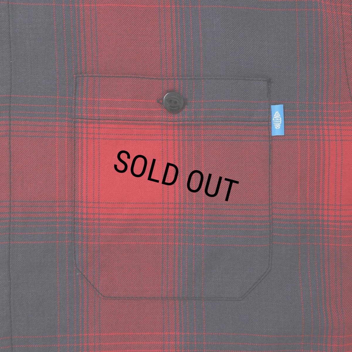 画像4: CHALLENGER/L/S SHADOW CHECK SHIRT（RED）［シャドウチェックシャツ-26春夏］ (4)