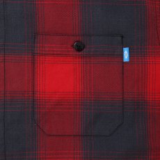 画像4: CHALLENGER/L/S SHADOW CHECK SHIRT（RED）［シャドーチェックシャツ-26春夏］ (4)