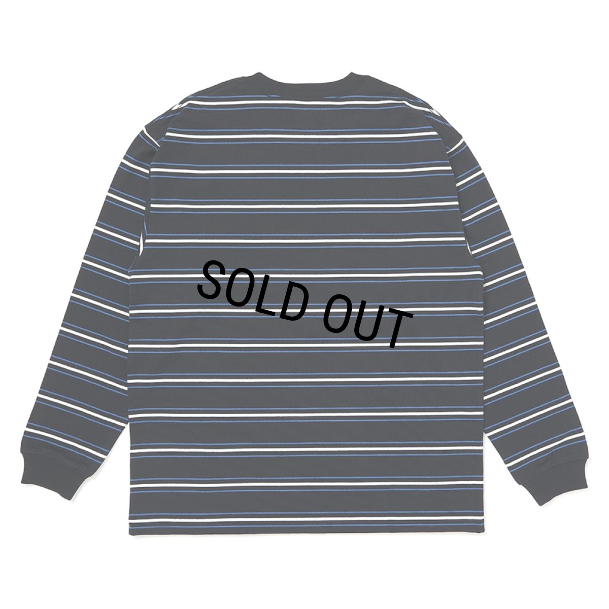 画像2: CHALLENGER/L/S AUTHENTIC BORDER TEE（BLACK）［オーセンティックボーダー長袖T-26春夏］ (2)