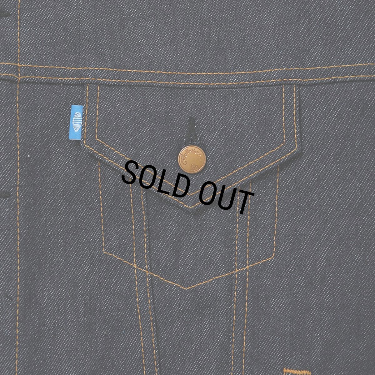 画像4: CHALLENGER/CLASSIC DENIM JACKET（INDIGO）［クラシックデニムJKT-26春夏］ (4)
