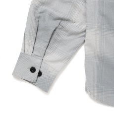 画像7: CHALLENGER/L/S SHADOW CHECK SHIRT（GRAY）［シャドーチェックシャツ-26春夏］ (7)