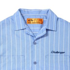 画像3: CHALLENGER/STRIPE MECHANIC SHIRTS（LT BLUE）［ストライプメカニックシャツ-26春夏］ (3)