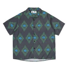 画像1: CHALLENGER/ROSE SHIRT（CHARCOAL）［ローズシャツ-26春夏］ (1)